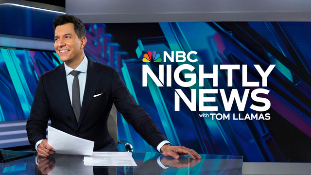 NBC Nightly News with Tom Llamas key art