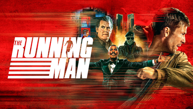 The Running Man (2025) key art