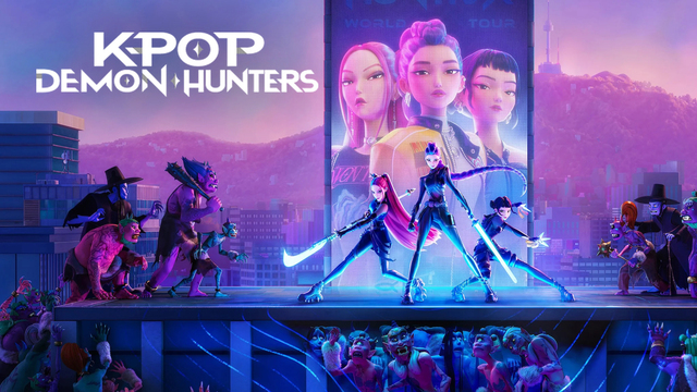 KPop Demon Hunters key art