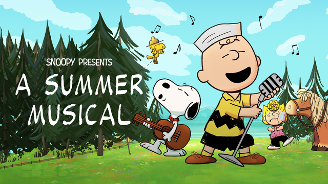 Snoopy Presents: A Summer Musical key art