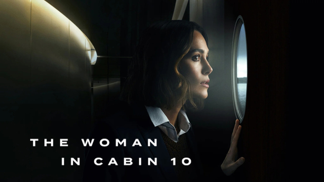 The Woman in Cabin 10 key art