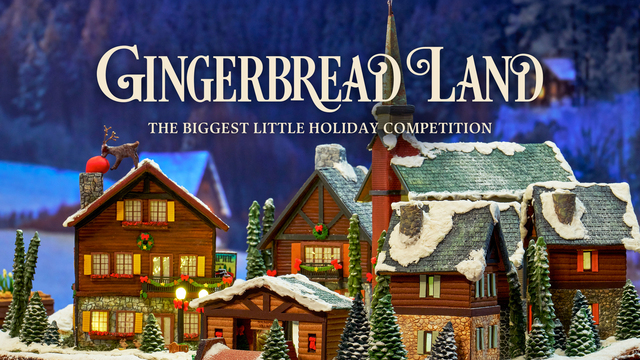 Gingerbread Land: The Biggest Little Holiday Competition key art