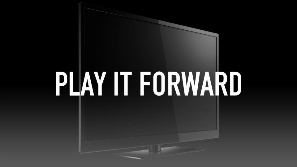 Play It Forward: Game On key art