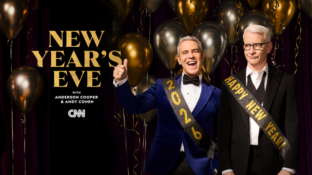 New Year's Eve Live with Anderson Cooper and Andy Cohen key art