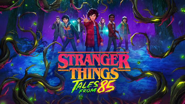 Stranger Things: Tales From '85 key art