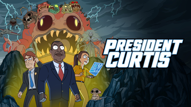 President Curtis key art