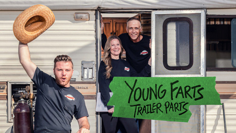 Young Farts Trailer Parts Poster