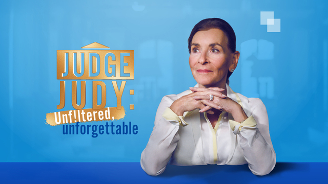 Judge Judy: Unfiltered, Unforgettable key art