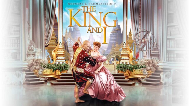 The King and I (1956) key art