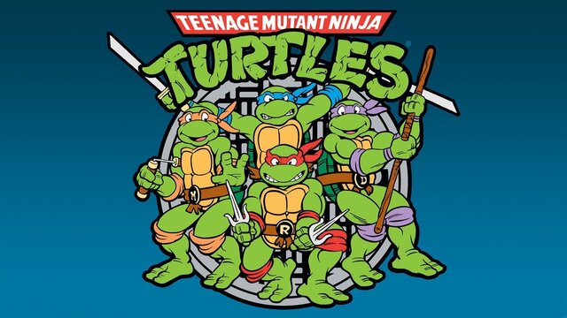 Teenage Mutant Ninja Turtles (1987) key art