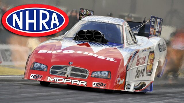 NHRA Drag Racing key art