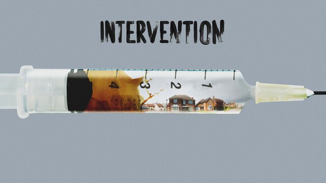 Intervention key art